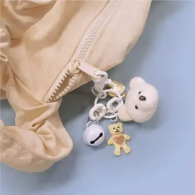 オチェック かわいい 子犬 キーホルダー キーリング