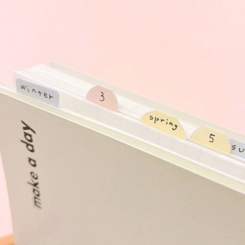 O-CHECK Colorful Index Tab Sticker