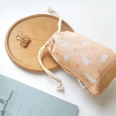 オーチェック ストリングポーチ(M) ウサギ STRING POUCH(M) RABBIT