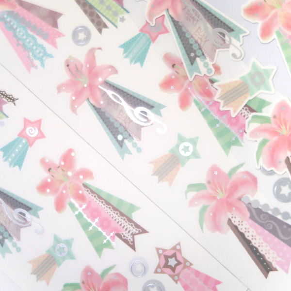 Stickers (ST2KRS) | Lily Rosette Sticker