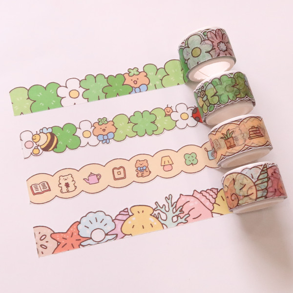 Genie Yoni | Die-Cut Masking Tape (4 Types)