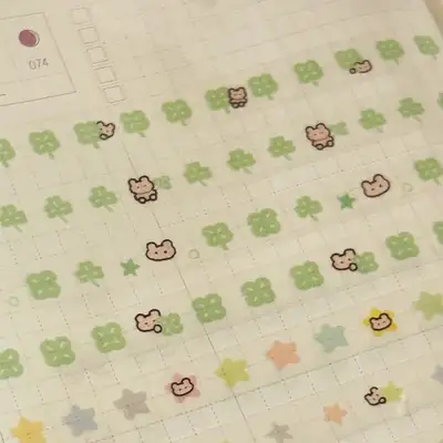 デコボコ | クローバー ミニ マスキングテープ