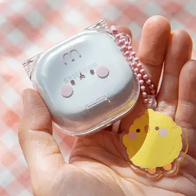 ボソン クリア フェイス Buds&AirPods Pro ケース
