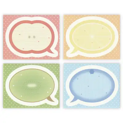 アーススクープオブピー | フルーツ吹き出し上質紙パック