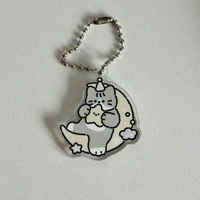 メイマル | 幸運月 アクリルキーリング