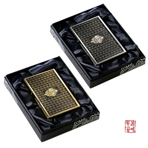 武灵王陵王金冠式金属名片夹