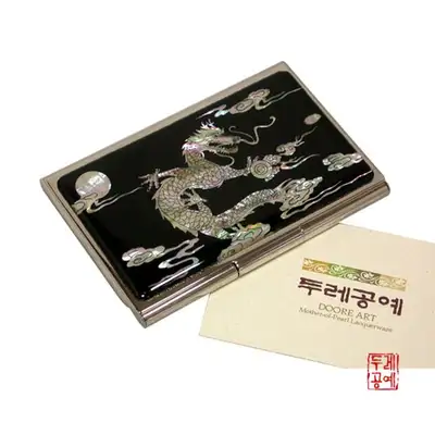 Nacre Business Card Holder [Dragon]