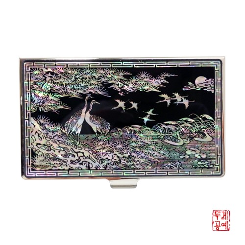 Song-Hak Mother-of-Pearl Portable Business Card Case