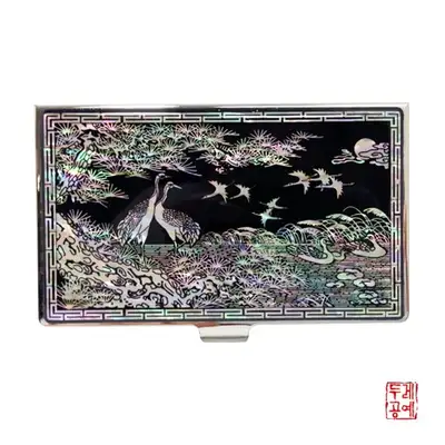 Song-Hak Mother-of-Pearl Portable Business Card Case