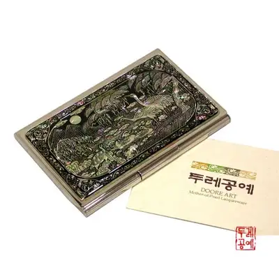 螺鈿名片夾[十長生]