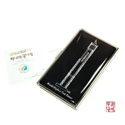 現代電梯 螺鈿隨身名片夾