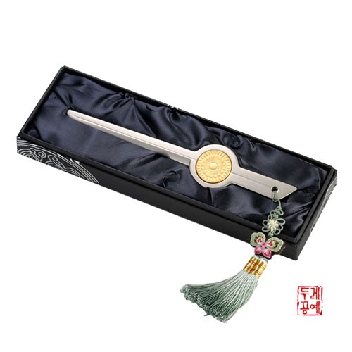 Lotus Patterned Letter Opener