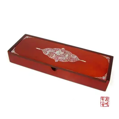 笔筒[蝴蝶红色亮光]