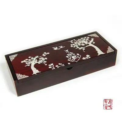 松樹圖案筆盒(自動) 2009年製