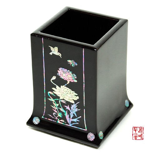 Danryongbok Peony Pencil Holder