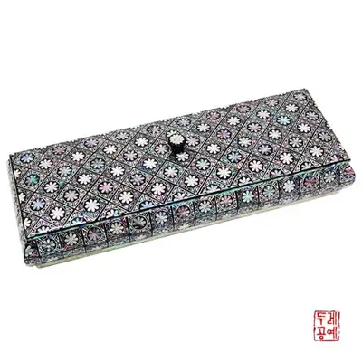 花담 幾何紋筆盒