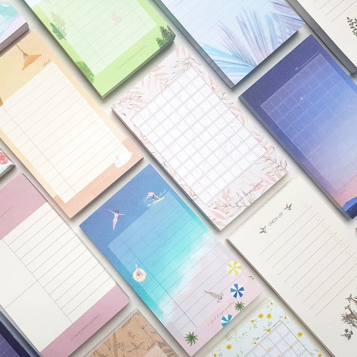 O-CHECK Spring Combo & Memo Pad ver.2