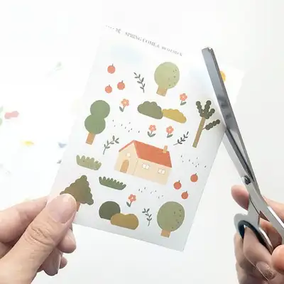 オーチェック カッティングステッカー CUTTING STICKER