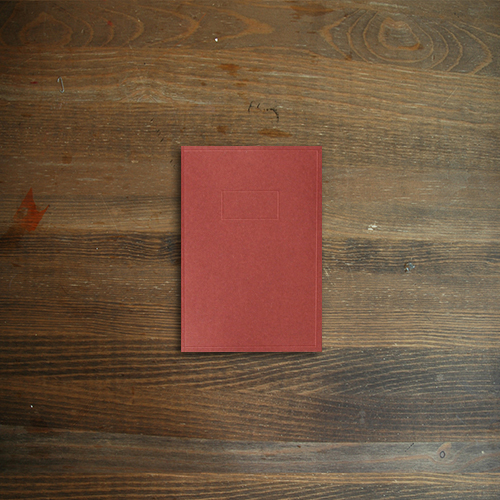 O-CHECK Pocket Memo Note POCKET MEMO Red (Ruled)