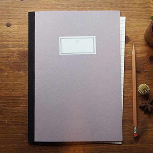 O-CHECK Stitch Notebook L Pink (Wireless Binding)