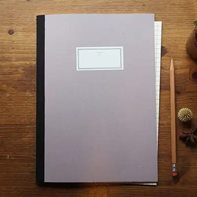 O-CHECK 缝线笔记本 STITCH NOTEBOOK L 粉红色(平装)