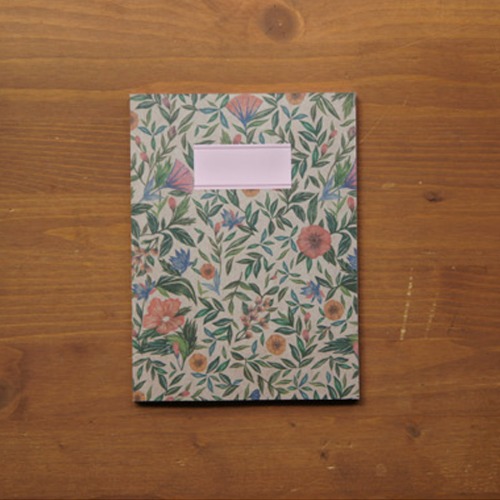 O-CHECK Plain Note M - Flower (Spiral Bound)