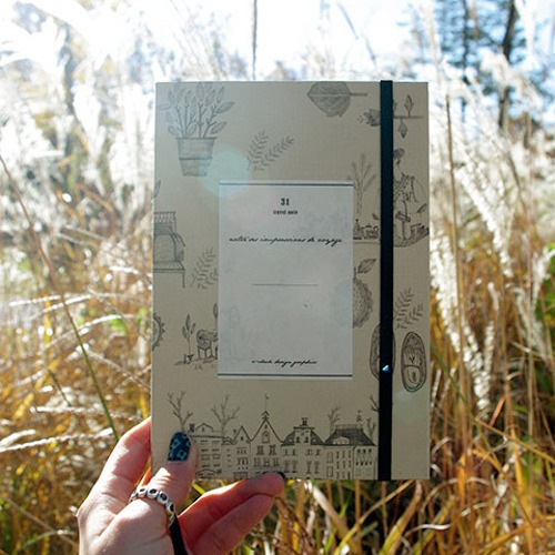 O-CHECK Illustration Diary Travel (Perpetual) ILLUST DIARY travel