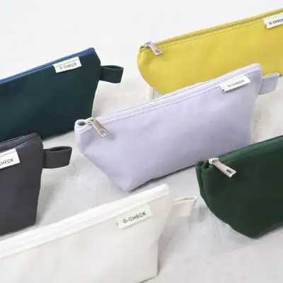 オチェプ キャンバス トライアングル ペンケース