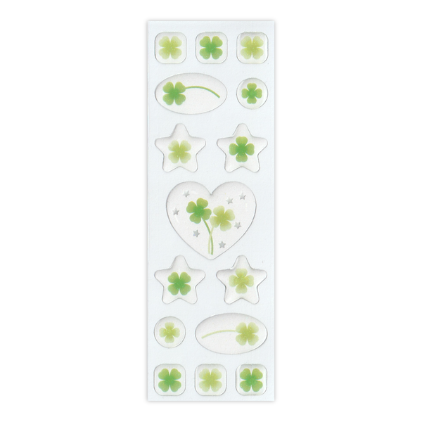 A Scoop of P | Frozen Clover Epoxy Sticker