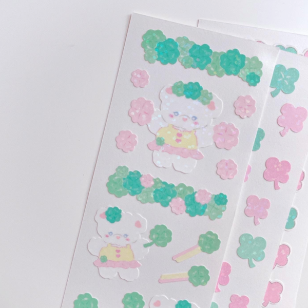 Sun Factory | Happy Clover Seal Stickers