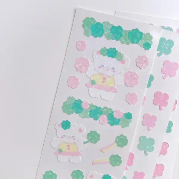 サンファクトリー | ハッピークローバー シールステッカー