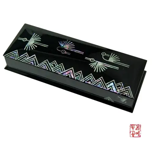 小淡怡學筆盒(黑/紅)