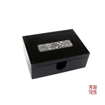贝壳名片盒-莲花纹