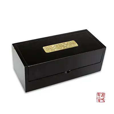 螺钿眼镜盒-莲花纹