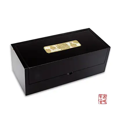 螺钿眼镜盒-金制冠式