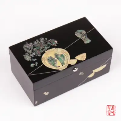 陶瓷笔筒名片盒