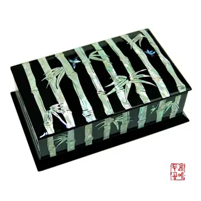 竹林遗作 名片盒 (黑色)