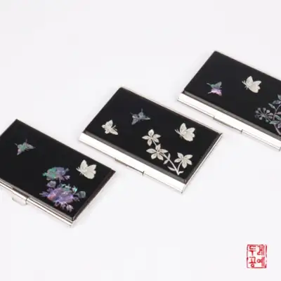 手工便携名片夹