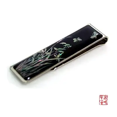 兰花钱夹夹