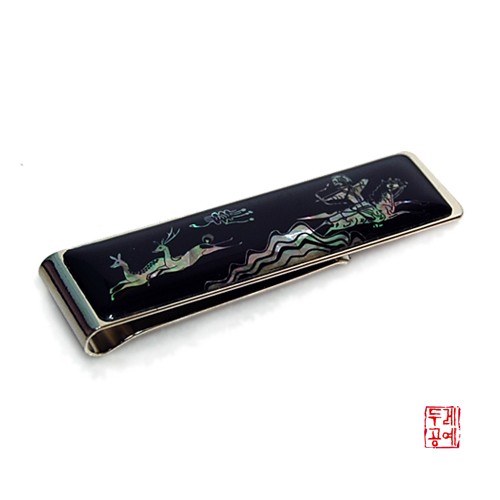 Hunting Scene Money Clip