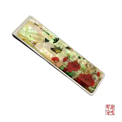 [南桂宇] 花蝶图 - 芍药花与蝴蝶钱夹