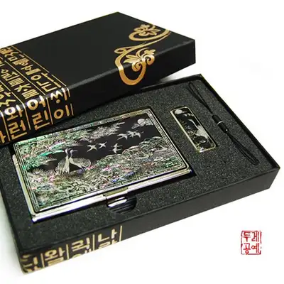螺钿 USB 2件套装(松鹤)