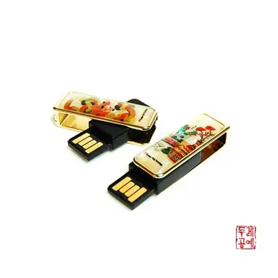 螺钿 USB 存储器（旋转式）