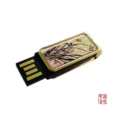 四君子 USB 存储器 [兰花]
