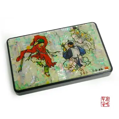 螺钿移动硬盘(500G) - 舞动