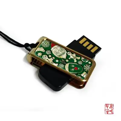 圣诞老人[绿色] USB存储器