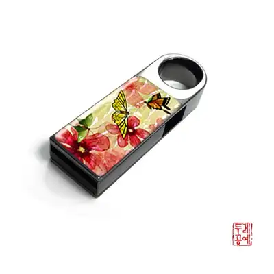 水墨花蝴蝶 OTG USB (8G)