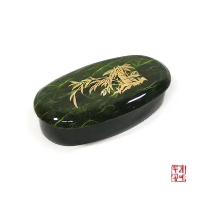 竹纸小物盒 [绿色]