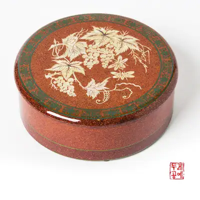 彩花圆形多用途盒 【小】