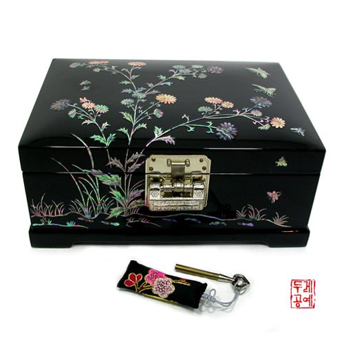 Chrysanthemum Pattern Jewelry Box